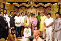 Machilipatnam MP BalaSouri Son Anudeep Wedding Photos